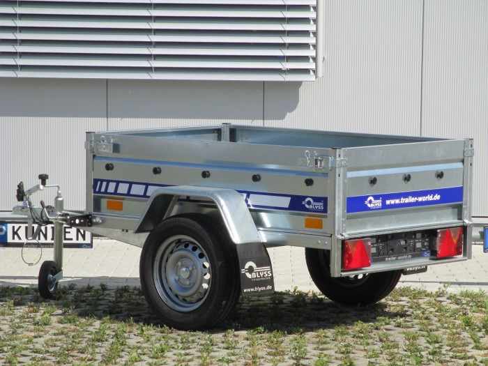 PKW-Anhänger 401x201x30cm 2700 kg kippbar Seilwinde 274020 in Bayern -  Ursensollen, Gebrauchte Auto-Anhänger kaufen